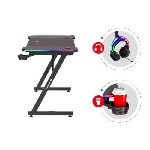 Huzaro Hero 3.3 RGB - gaming table 1
