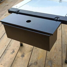 For IGT Table Unit Accessories Black Silver Board Camping IGT Table Accessories Stainless Steel Table Board 1 UnitSilver