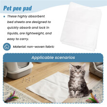 Pet Disposable Pee Paper Dog Pee Pad Suction Diaper Diaper Deodorization Pet Cat Training Toilet Supplies 25X30cm