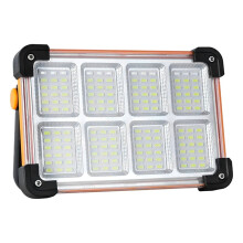 Nouveau Projecteur Solaire Rechargeable Portable D'Extérieur à LED - Projecteur de Chantier Rechargeable