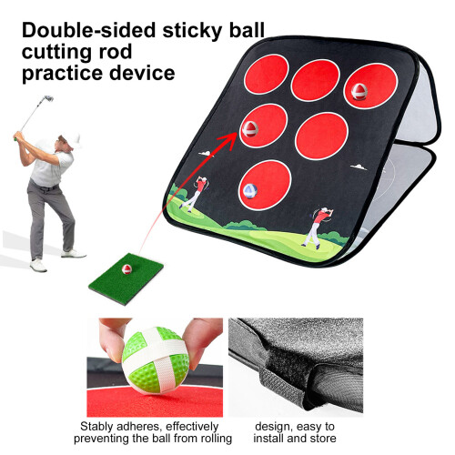 Simple Setupd Golf Chipping Trainer Golf Swing Practice Net 1