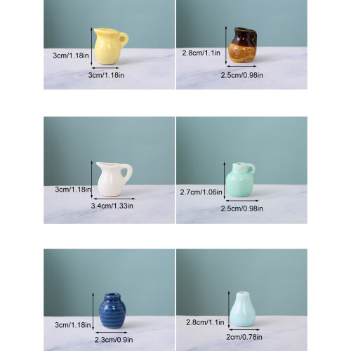 Refrigerator Magnets Creative Vase Fridge Magnets Decorative-6 2