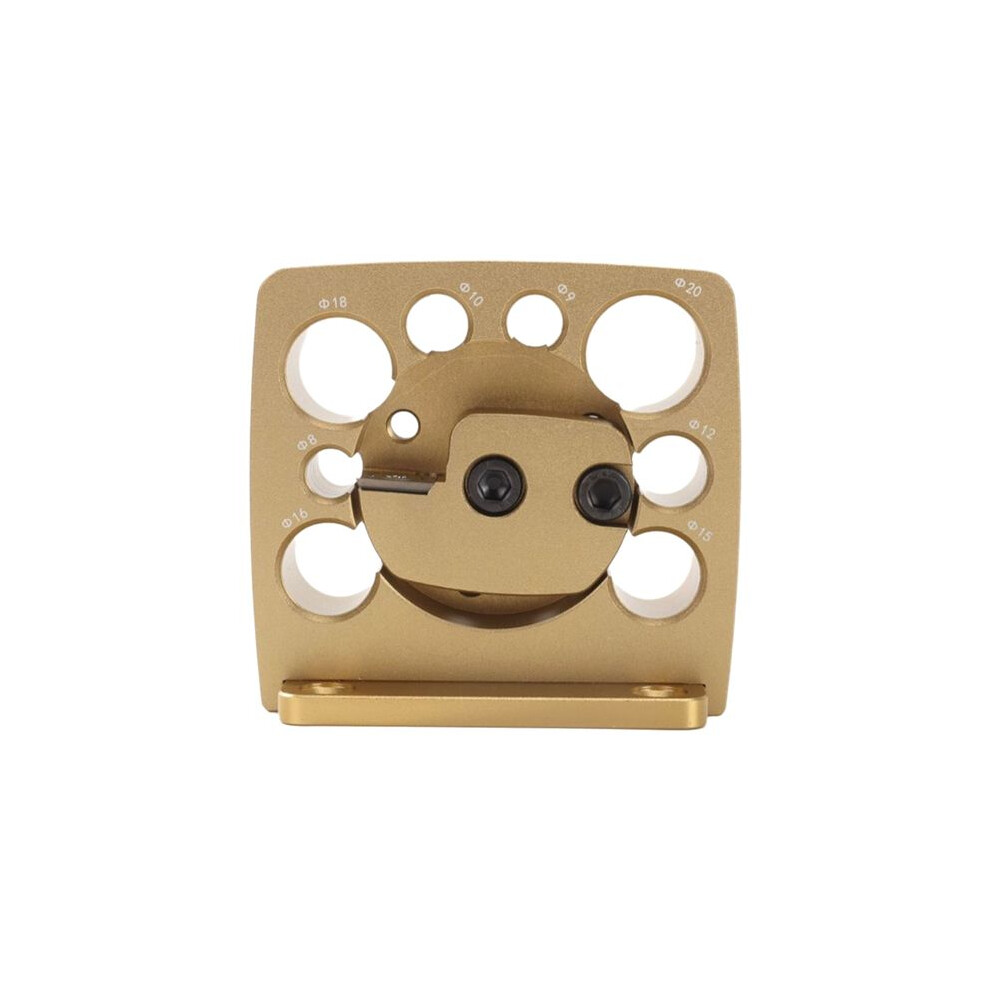 8Holes Dowel Maker Jig Kit W/ Carbide Blades -Metric Woodworking Electric Drill Milling Dowel Round Rod Auxiliary Tool B 4711651985566