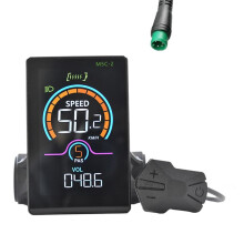 M5C-2 E-Bike  LCD Display Electric Scooter Speedometer LCD Panel UART for Mountain Electric Bike 5PIN