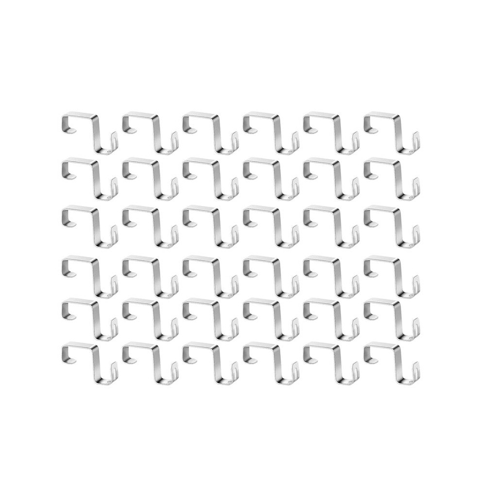 50 Pcs Light Gutter Hooks Gutter Hooks For Outdoor Lights Christmas Light Clips Gutter Hanger 4712540386563