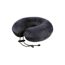 1Pc Natuurlijke Latex Nekkussen Nekkussen U-Vormige Nekkussensloop Witte Kussens voor Bed Vliegtuig Kussen Donkergrijs