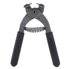 17 cm Handgehaltene, Leise Zange Aus Karbonstahl, Locherwerkzeug für Lederarbeiten, 4 mm (4 Zähne)