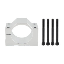 65mm Spindle Clamp Motor Bracket, Aluminum Bracket Clamp with 4 Screws for CNC Engraving Machine Motor Mounting Bracket