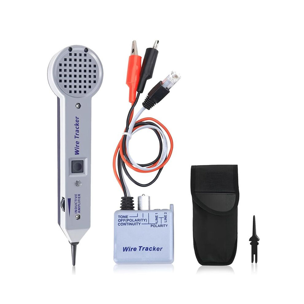 Tone Generator Kit, Wire Tracer Circuit Tester, 200Ep High Accuracy Cable Tester, Tone And Probe Kit Finder 4713332098312