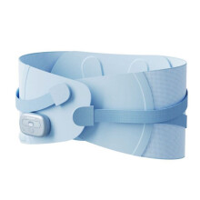 Massageador de Cintura Sem Fio EMS, Correia Dentada Inteligente com Função de Calor e Vibração, Cinto de Modelagem Corporal de Três Modos