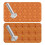Leather Stamps 2 Pieces Professional Leather Border Stamping Tools for Leather  Working 1