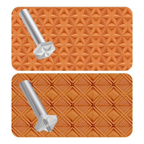 Leather Stamps 2 Pieces Professional Leather Border Stamping Tools for Leather  Working