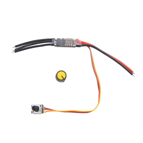 7-26V Three-Phase Brushless Motor Driver  Motor Drive Board Speed Controller Regulator with Potentiometer(20A)