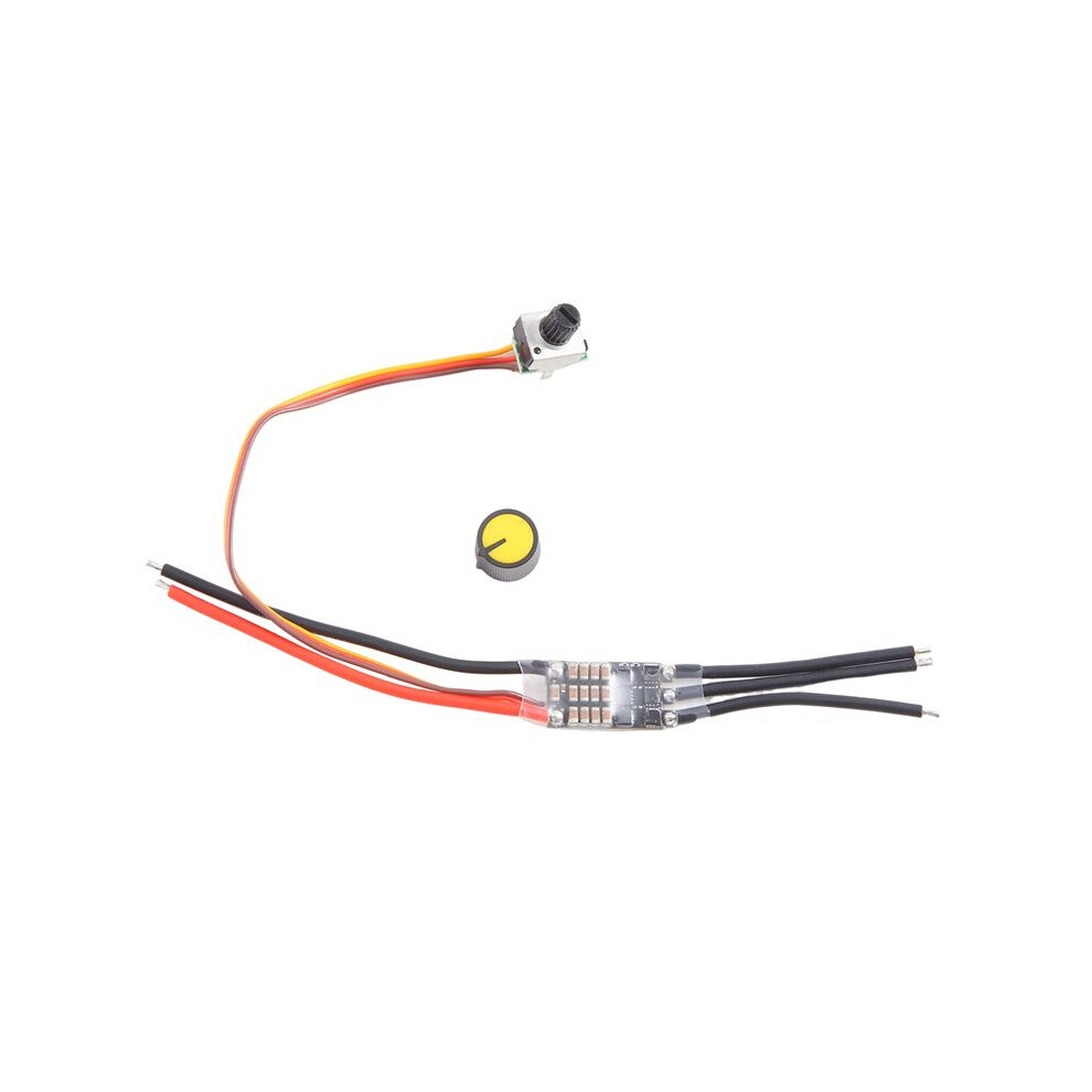 7-26V Three-Phase Brushless Motor Driver Motor Drive Board Speed Controller Regulator With Potentiometer(30A) 4712790626075