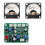 VU Level Audio Meter Stereo Amplifier Board+2pcs VU Meter 9-12V  Stereo Amplifier Board Level Indicator 1