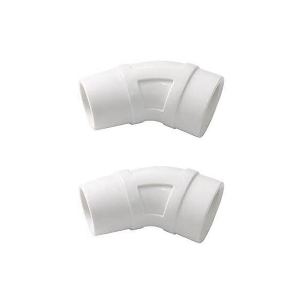 2 Pack Pool Cleaner 45 Degree Elbow W70244 Replacement For Baracuda G2 G3 G4 Pool Cleaners 6032309137075