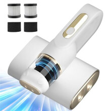 Máquina de Eliminación de Ácaros para Sofá Cama, Aspiradora de Mano para el Hogar, Artefacto de Eliminación de Ácaros para Dormitorios
