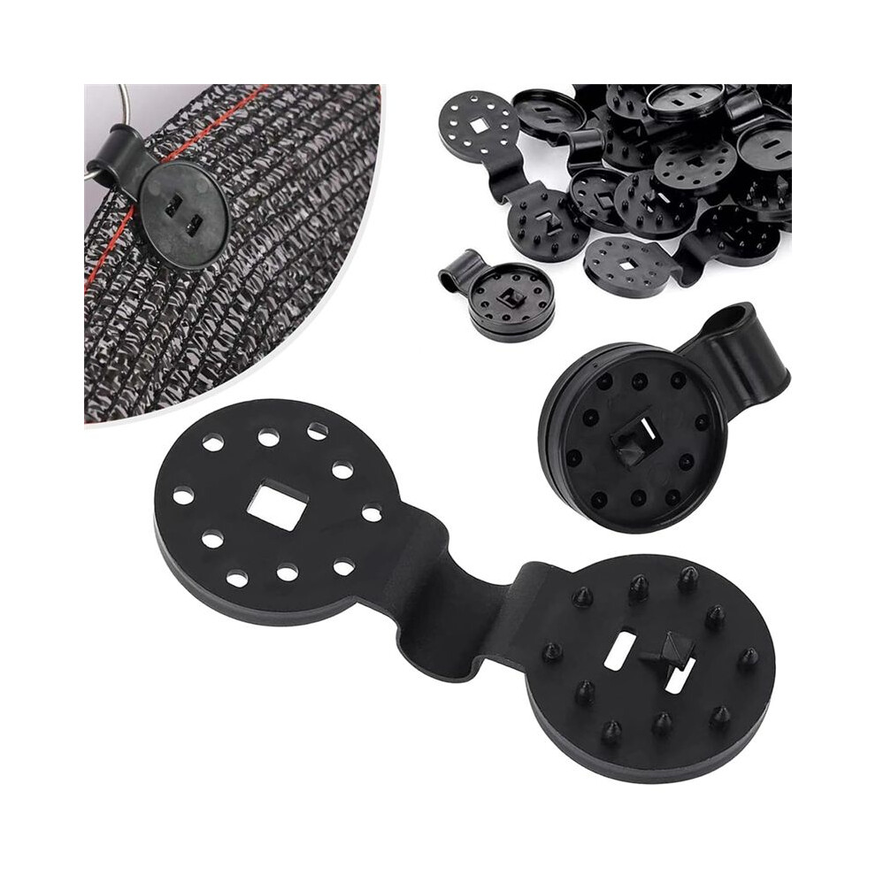 Tarp Clips Lock Grip, Shade Cloth Plastic Clips For Sun Shade Net,Noneed To Worry About Falling Off Due To Strong Wind A 4713774095504
