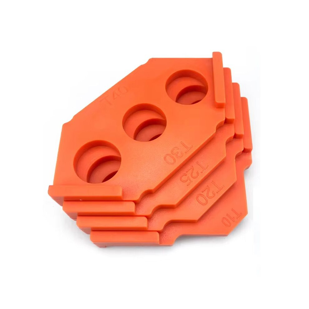 Photos - Power Tool Accessory 4pcs Arc Template Trimming Machine Engraving Machine Round Corner Template T Gauge Electric Wood Milling Tools