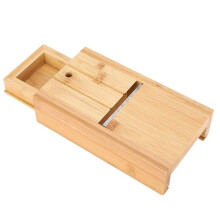 Soap Cutter,Wood Soap Beveler with Drawers,Easy to Collect Soap Residue and Use,for Repairing Soap Surface, Soap