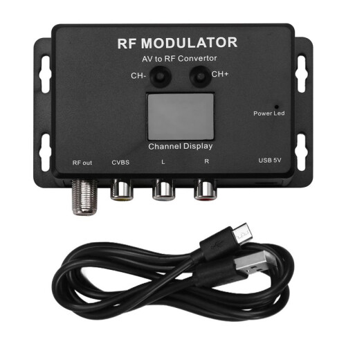 M60 -Modulator AV-zu--Konverter UHF-Modulator -Signalkonverter