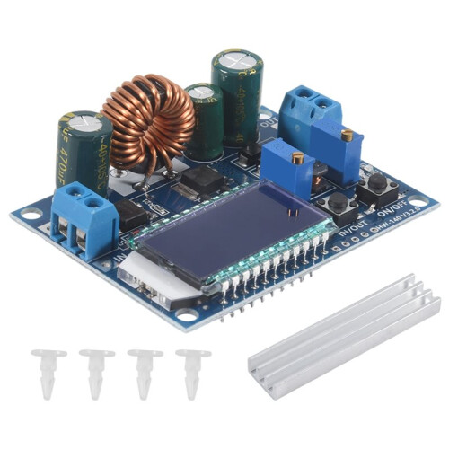 35W  5.5-30V to 0.5-30V Digital LCD Display Automatic Step  Down Buck Boost Converter Power Supply Module Adjustable