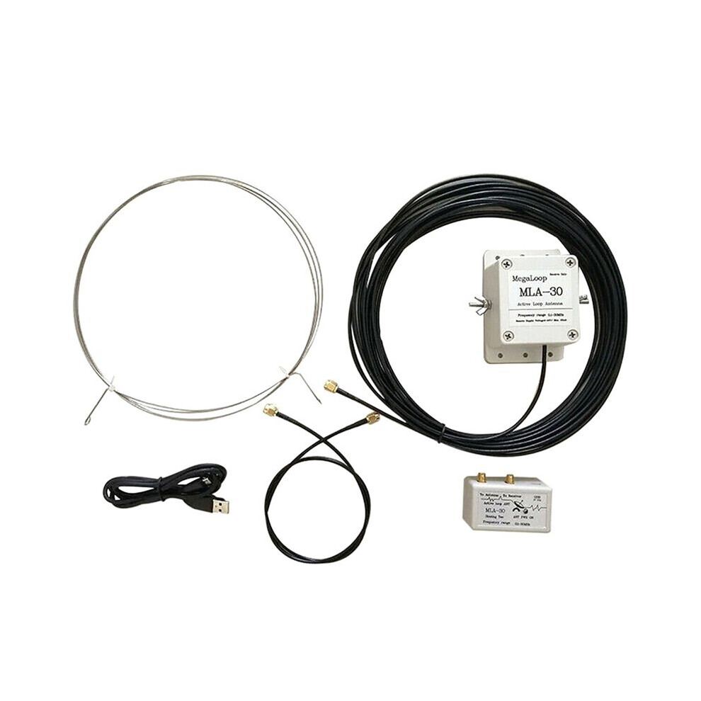 Mla30+ Mla-30 Mla30 Active Magnetic Loop Antenna Ha Sdr Short Medium Wave Radio Antenna Low Noise 500Khz-30Mhz 4712642207698