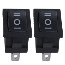 2X SPDT Encendido - Apagado -Encendido 3 Posiciones Interruptor Basculante Embebido AC 250V / 125V 6A / 10A