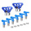 Spray Tips for Airless Sprayer, Reversible Airless Paint Sprayer Nozzle Tips 6Pc with 2Pc Nozzle Seats 1