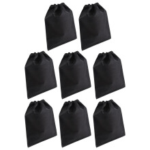 8 Pcs Sac a Chaussures, Housse Chaussures Noir Impermeable Anti-poussiere Rangement Portable Bags pour Sport