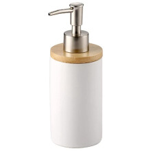 Dozownik MydłA Ceramicznego 400Ml, Styl Skandynawski, Dozownik MydłA w Balsamie do Kuchni i łAzienki - BiałY