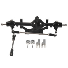 Essieu ArrièRe Avant en Alliage D'Aluminium CNC D90 pour 1/10 Crawler TéLéCommandé RC4WD D90 D110 Gelande II TF2 Yota II Axle PièCes de Mise à