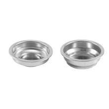 2 PièCes Panier Filtre à Thé en Acier Inoxydable 58Mm pour Accessoires de Machine à Café Expresso Bol de Poudre Sous Pression