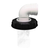 Filtro di Copertura IBC 165 mm 90 Copertura per Tonnellate con Filtro Copertura per Serbatoio IBC Lavabile In Nylon da Montare Sul Serbatoio di Acqua