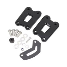New Motorcycle Accessories for  MT09 FZ09 MT-09 MT 09 Rear Pedal Lowering Kit EVO Passenger Footrests Supports Kit