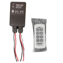 433 MHz Funk-Fernbedienung für Licht-/Pumpenschalter, 12 V, 24 V, 36 V, 48 V, 72 V, 30 A, Wasserdichtes Hochleistungsrelais