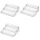 3X 3 Tier Desktop Perfume Shelf PET Cosmetic Organizer Perfume Storage Rack Doll Display Stand 1