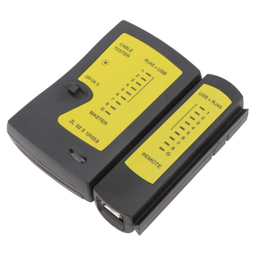 Network Cable Tester RJ45+USB Ethernet Telephone Multifunction Cable Test Tool  Finder Detector 1