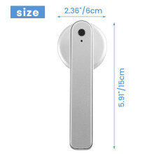 Door Lock Keyless Entry Door Lock Keypad Door Lock with Handle, Fingerprint Door Lock with Tuya APP WiFi Control