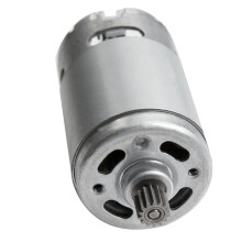 8X 21V RS550 Motor Brushed Motor 14 Teeth Suitable for 4/6 Inch Cordless  Logging Saw Chainsaw Tool Accessories