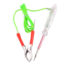 Testeur de Circuit LED Automobile 6-24V LumièRe de Test avec Double Sonde Pince Crocodile de Fil Antigel de 47 Pouces pour le Test