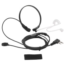Throat Microphone Vibration Headset Earpiece for Two Way Radio  Uv-5R Uv-82 Uv-B6 Bf-888S Walkie Talkie Earphone