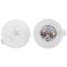LED Coaster,48 Pack Light Coasters,LED Bottle Lights,LED Sticker Coaster Discs Light for Flash Light Cup