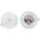 LED Coaster,48 Pack Light  Coasters,LED Bottle Lights,LED Sticker Coaster Discs Light  for Flash Light  Cup 1