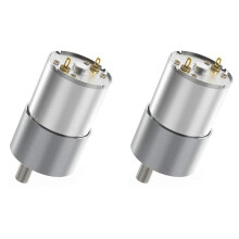 2X JGB37-3530  Motor 12V   Gear Reduction Motor High Torque Gear Motor Metal Motor for  Home 107RPM