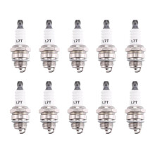 10Pcs  Lawn Mower Spark-Plug L7Tc Br2Lm For Briggs Stratton Motors 55Mmx22Mm