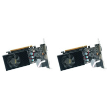 2X GT730 2GB Grafische Kaart GT730 DDR3 64Bit DDR3 Grafische Kaarten 730 DDR3 Videokaart -Compatibel