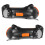 Six Finger for  PUBG Controller Capacitance Adjustable Mobile Game Trigger L1R1 Button Gamepad Joystick Grip Orange 1