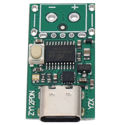 Usb-C Pd2.0 / 3.0 Vers  Convertisseur Module D'Alimentation Decoy Fast Charge Trigger Poll Polling Detector Tester (Zy12Pdn)