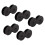 5Pcs Typewriter Ribbon Twin Spool Typewriter Ribbon Twin Spool Replacement Pack for Most Typewriter, Black 1